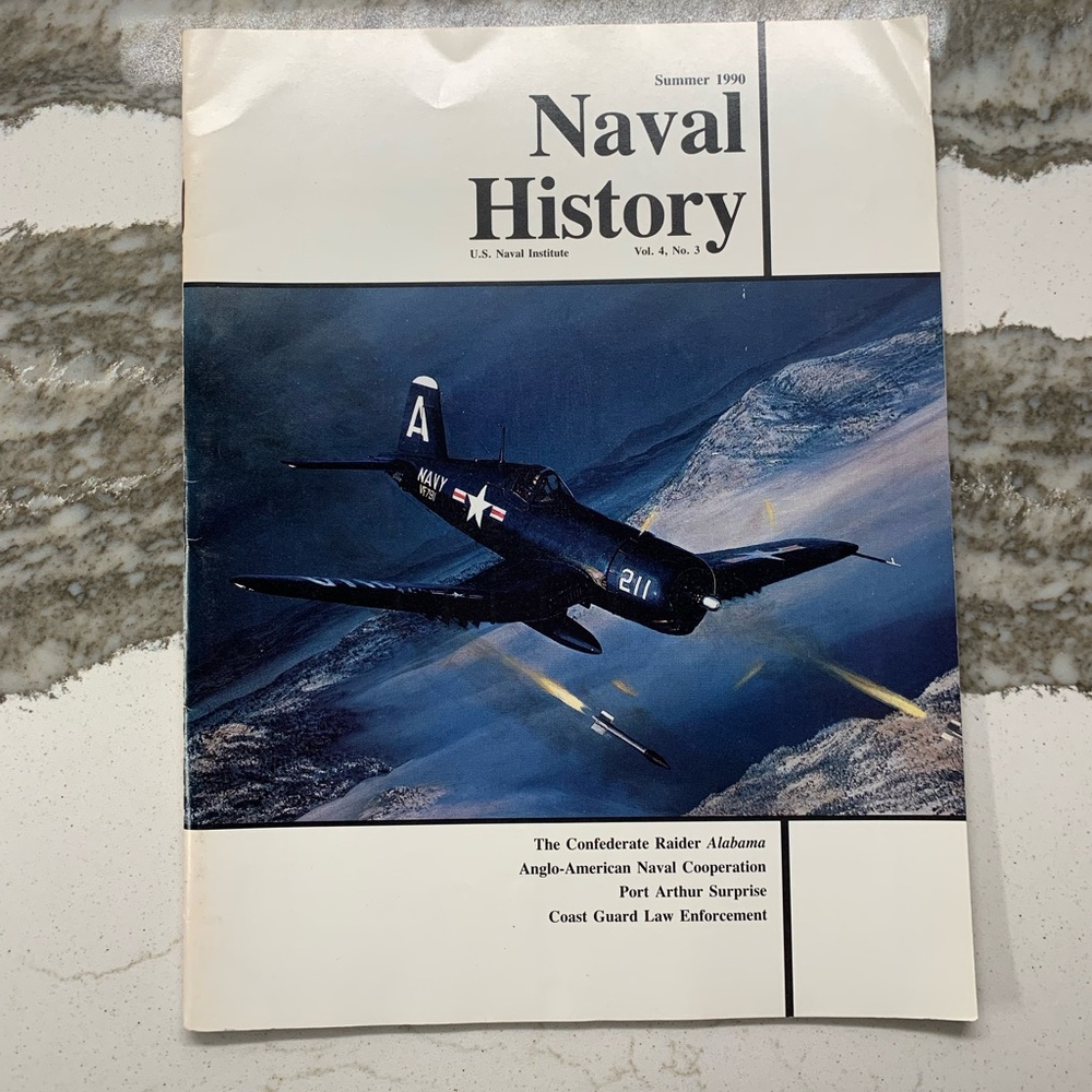 Naval History Magazines US Naval Institute 1990-91 Series ( Lot of 4 ) - G Cond - Picture 4 of 6